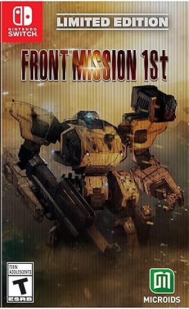 Front Mission 1st Limited Edition for Nintendo Switch Release Front Mission 1st Limited Edition for Nintendo Switch Release