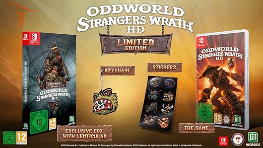 Oddworld: Stranger’s Wrath HD – Limited Edition (Switch) (Nintendo Switch) 2 Oddworld: Stranger's Wrath HD - Limited Edition (Switch) (Nintendo Switch) - Image 2
