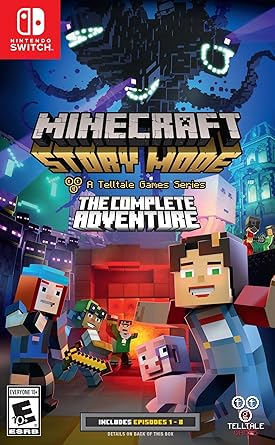 Minecraft Story Mode Complete Adventure Nintendo Switch Renewed Minecraft Story Mode Complete Adventure Nintendo Switch Renewed