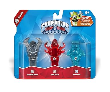 Skylanders Trap Team Air Undead Fire Triple Trap Pack for Collectors Skylanders Trap Team Air Undead Fire Triple Trap Pack for Collectors