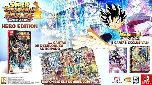 Super Dragon Ball Heroes World Mission Hero Edition Game Title 2 Super Dragon Ball Heroes World Mission Hero Edition Game Title - Image 2