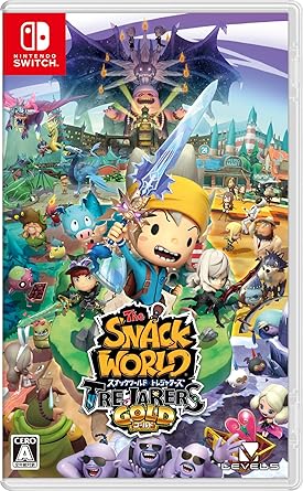 Level 5 The Snack World Trejarers Gold Nintendo Switch Import Game Level 5 The Snack World Trejarers Gold Nintendo Switch Import Game