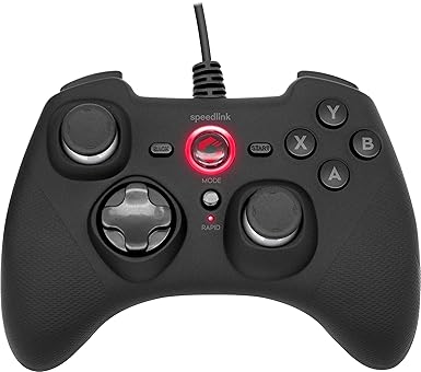 Speedlink RAIT Gamepad Wired Vibration Controller for PC PS3 Switch Black Speedlink RAIT Gamepad Wired Vibration Controller for PC PS3 Switch Black