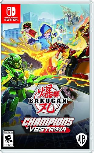 Bakugan Champions of Vestroia for Nintendo Switch Renewed Edition Bakugan Champions of Vestroia for Nintendo Switch Renewed Edition