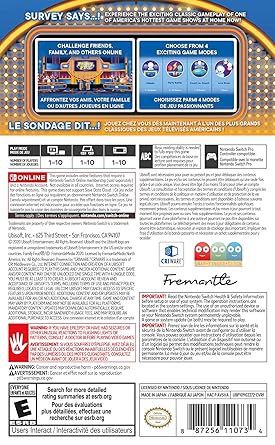 Family Feud Nintendo Switch Standard Edition Game for Fun Play 2 Family Feud Nintendo Switch Standard Edition Game for Fun Play - Image 2
