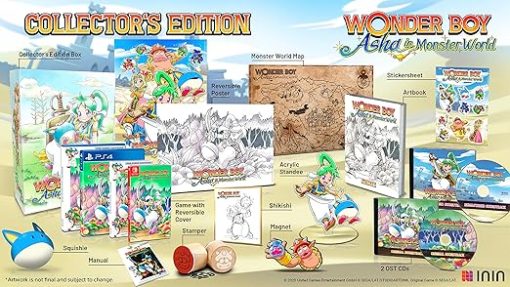 Wonder Boy: Asha in Monster World Collector's Edition - [PEGI] (Nintendo Switch) - LIMITED - Image 2