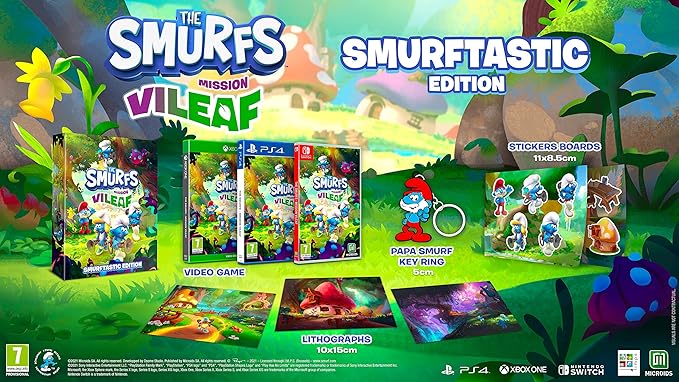 Smurfs Mission ViLeaf Smurftastic Edition for Nintendo Switch 2 Smurfs Mission ViLeaf Smurftastic Edition for Nintendo Switch - Image 2