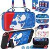 Nintendo Switch Accessory Set with Carry Case and Screen Protector 4 Nintendo Switch Accessory Set with Carry Case and Screen Protector 4