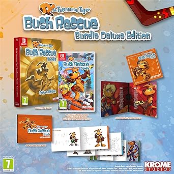 Krome Studios TY the Tasmanian Tiger Bush Rescue Deluxe Bundle Switch 2 Krome Studios TY the Tasmanian Tiger Bush Rescue Deluxe Bundle Switch - Image 2