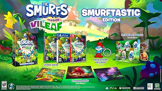 Smurfs Mission Vileaf Smurftastic Edition for Nintendo Switch 2 Smurfs Mission Vileaf Smurftastic Edition for Nintendo Switch - Image 2