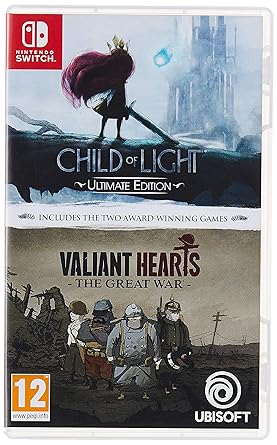 Child Of Light Valiant Hearts Nintendo Switch Game Bundle Child Of Light Valiant Hearts Nintendo Switch Game Bundle