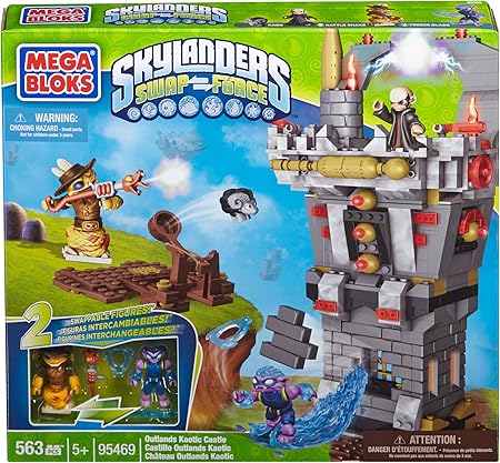 Skylanders Outlands Kaotic Castle Mega Bloks Building Set Skylanders Outlands Kaotic Castle Mega Bloks Building Set