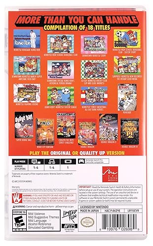 Double Dragon and Kunio-Kun Retro Brawler Bundle for Nintendo Switch 2 Double Dragon and Kunio-Kun Retro Brawler Bundle for Nintendo Switch - Image 2
