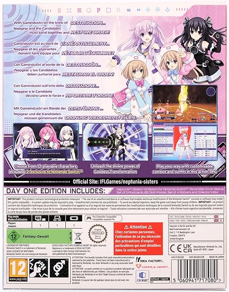 Neptunia Sisters VS Sisters Day One Edition for PC and Consoles 2 Neptunia Sisters VS Sisters Day One Edition for PC and Consoles - Image 2