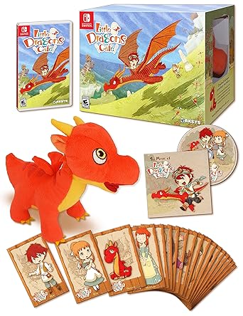 Little Dragons Cafe Limited Edition for Nintendo Switch Console Little Dragons Cafe Limited Edition for Nintendo Switch Console